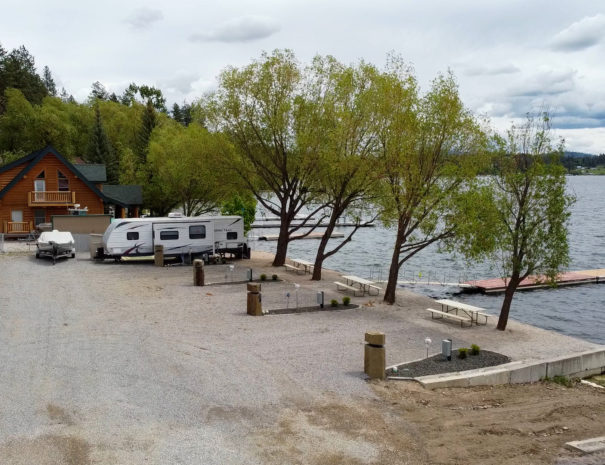 lake front RV parking